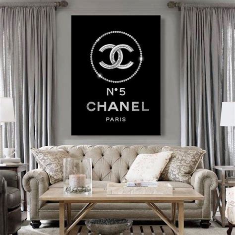 chanel wall art uk.